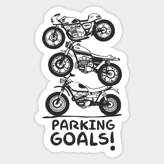 My Squad Parking Goals Sticker by northernuts